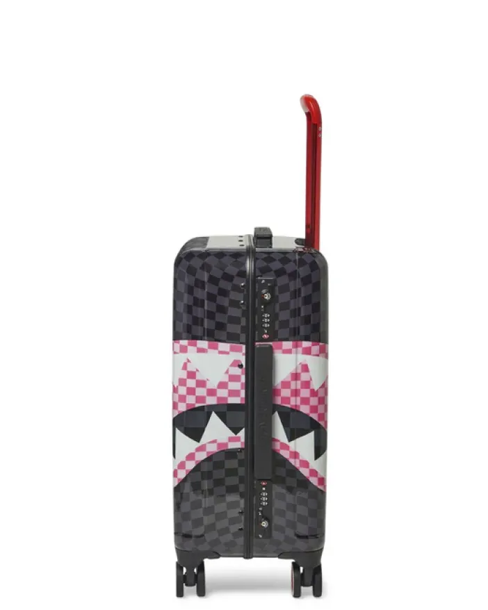 SHARKS IN CANDY CARRY-ON LUGGAGE>SPRAYGROUND