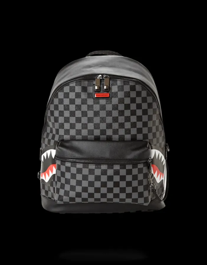 SHARKS IN PARIS (BLACK CHECKERED EDITION)>SPRAYGROUND
