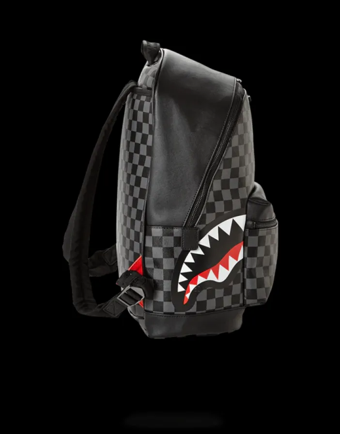 SHARKS IN PARIS (BLACK CHECKERED EDITION)>SPRAYGROUND