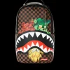 SHARKS IN PARIS CHARACTERS SNEAKIN BACKPACK (DLXV)>SPRAYGROUND
