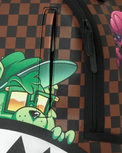 SHARKS IN PARIS CHARACTERS SNEAKIN BACKPACK (DLXV)><noscript><img width=