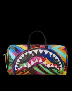 SHARKS IN PARIS CITY STREAKS DUFFLE>SPRAYGROUND Hot