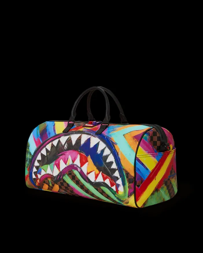 SHARKS IN PARIS CITY STREAKS DUFFLE>SPRAYGROUND Hot