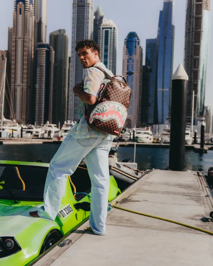 SHARKS IN PARIS COASTAL BACKPACK (DLXV)>SPRAYGROUND Discount