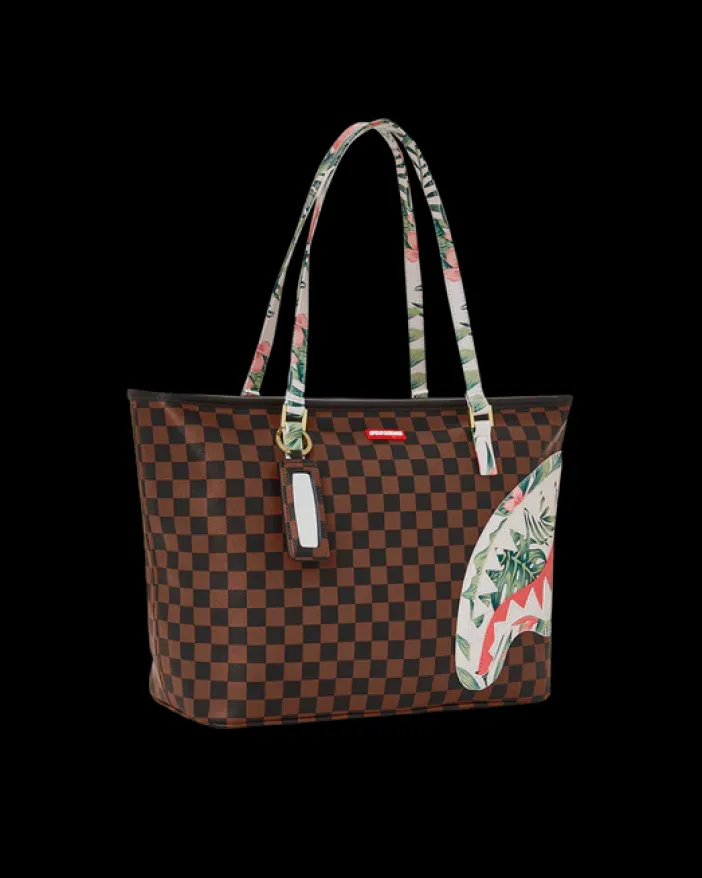 SHARKS IN PARIS COASTAL TOTE>SPRAYGROUND New