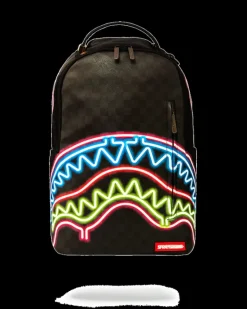 SHARKS IN PARIS GLOW BACKPACK (DLXV)>SPRAYGROUND Clearance