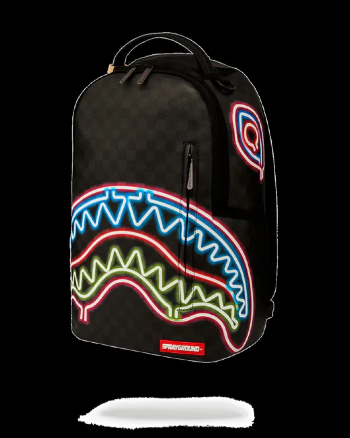 SHARKS IN PARIS GLOW BACKPACK (DLXV)>SPRAYGROUND Clearance