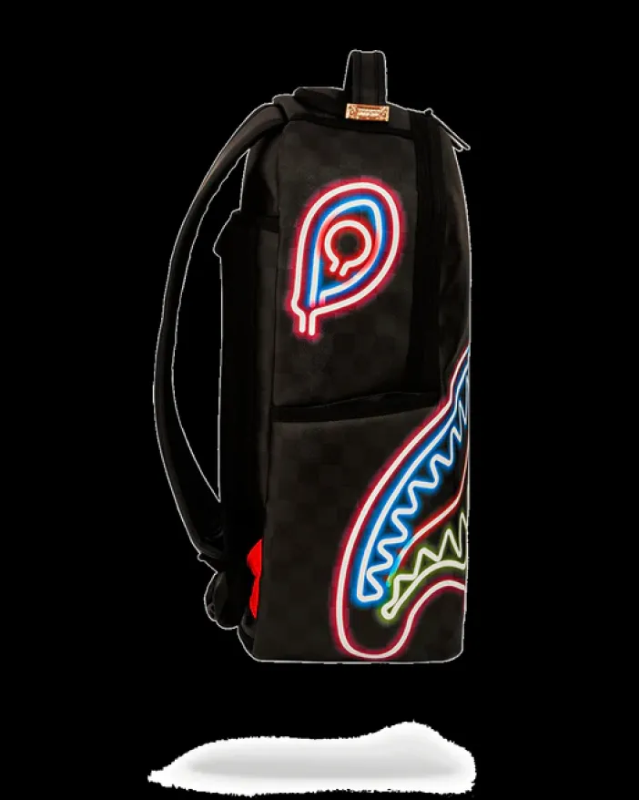 SHARKS IN PARIS GLOW BACKPACK (DLXV)>SPRAYGROUND Clearance
