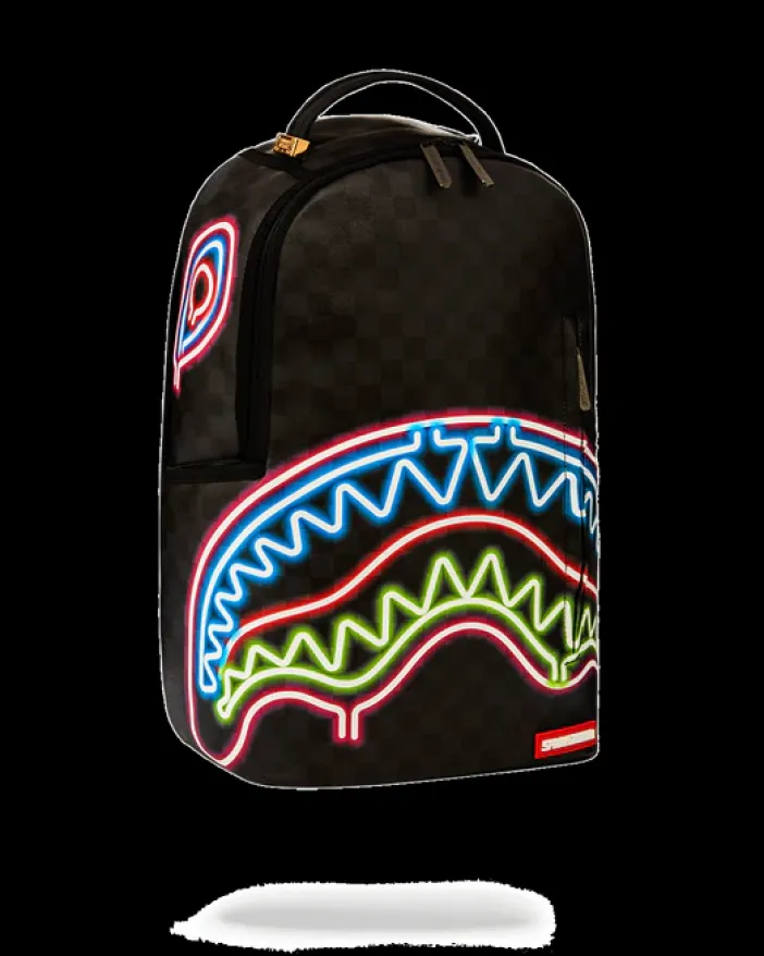SHARKS IN PARIS GLOW BACKPACK (DLXV)>SPRAYGROUND Clearance