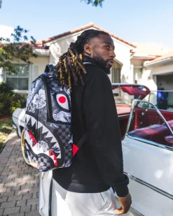 SHARKS IN PARIS NIGHTFALL BACKPACK (DLXV)><noscript><img width=