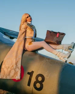 SHARKS IN PARIS POLARIS TOTE><noscript><img width=