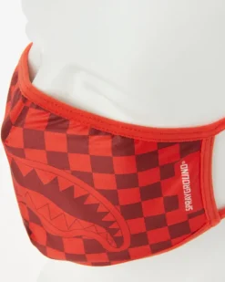 SHARKS IN PARIS (RED) FORM-FITTING MASK><noscript><img width=
