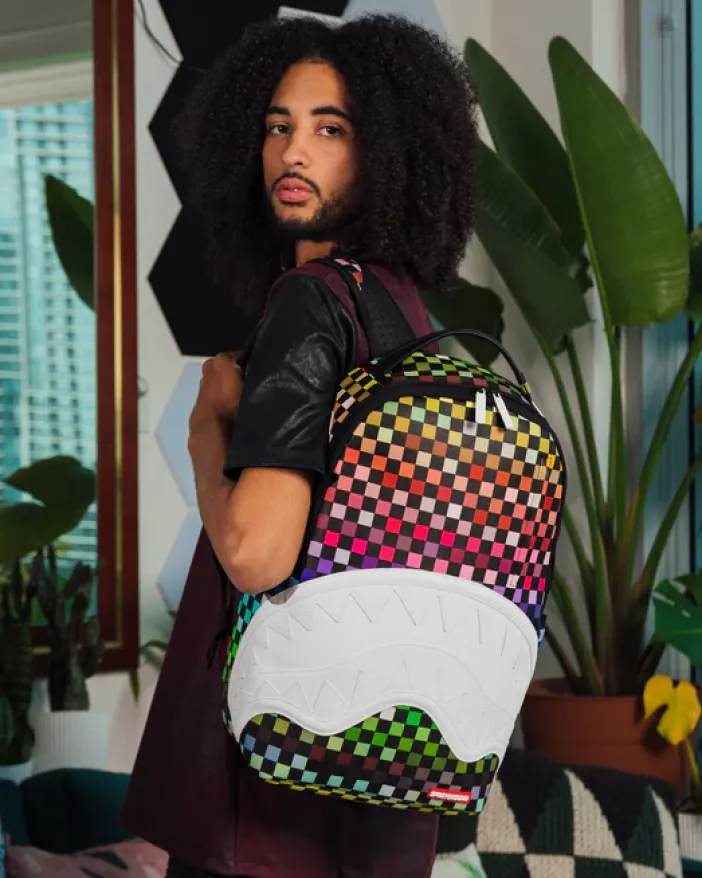 SHARKS IN PARIS THE GRID BACKPACK (DLXV)>SPRAYGROUND Discount