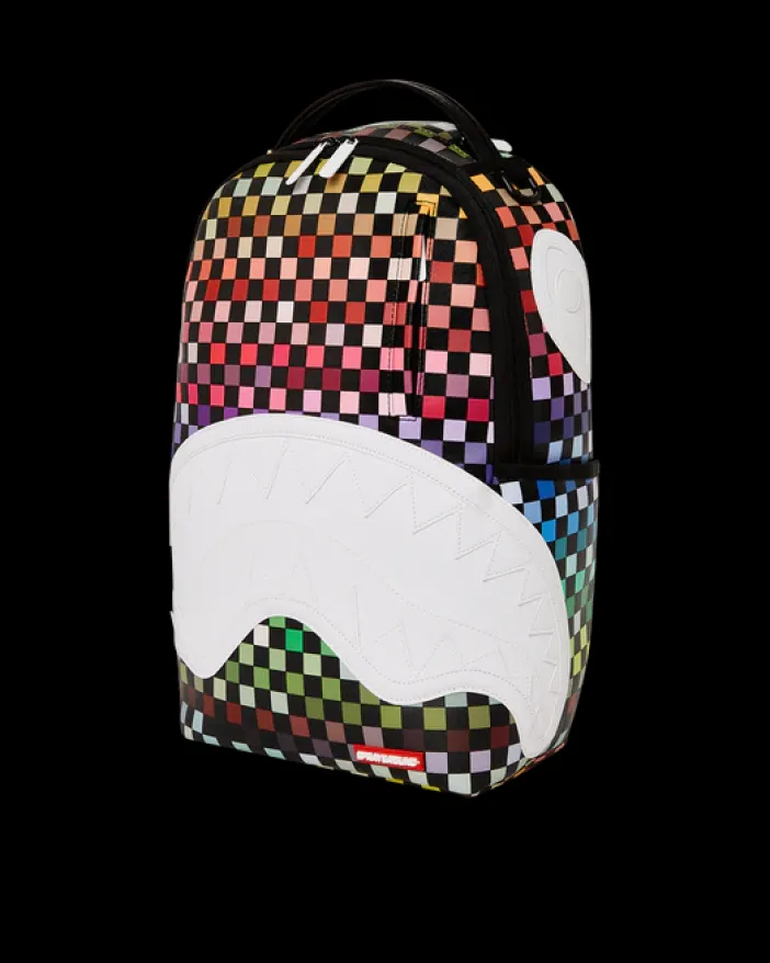 SHARKS IN PARIS THE GRID BACKPACK (DLXV)>SPRAYGROUND Discount