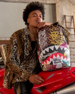 SHARKS IN PARIS THE RIZZ BACKPACK (DLXV)><noscript><img width=
