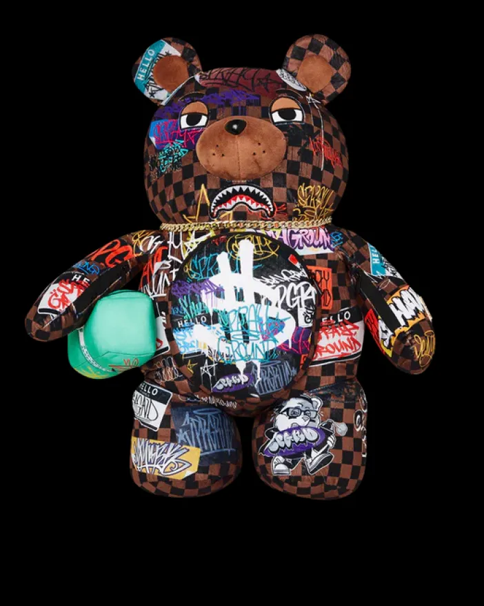 SHARKS IN PARIS THE RIZZ MONEYBEAR TEDDYBEAR BACKPACK>SPRAYGROUND Outlet