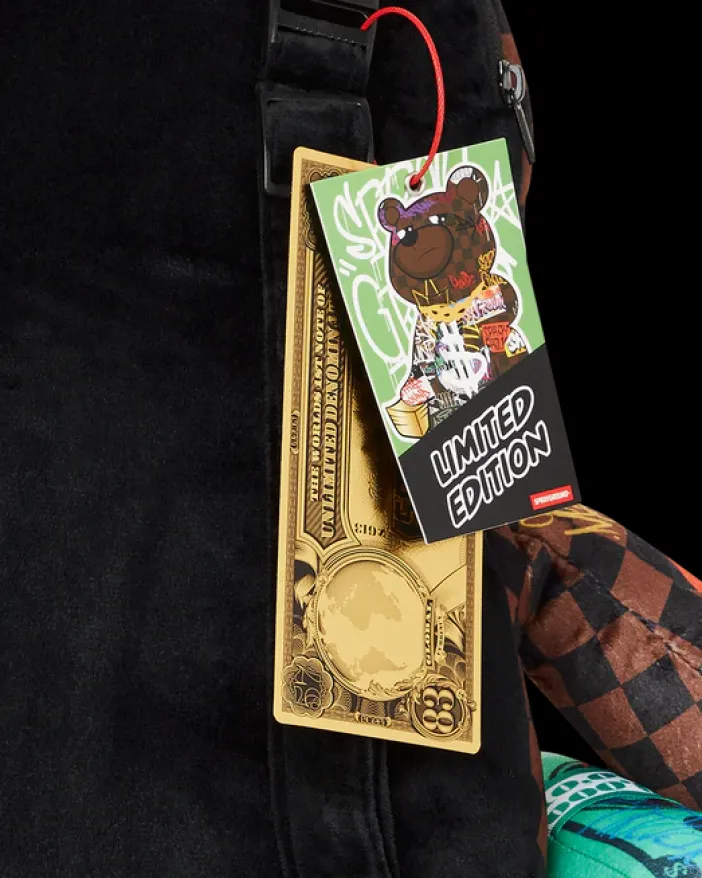 SHARKS IN PARIS THE RIZZ MONEYBEAR TEDDYBEAR BACKPACK>SPRAYGROUND Outlet