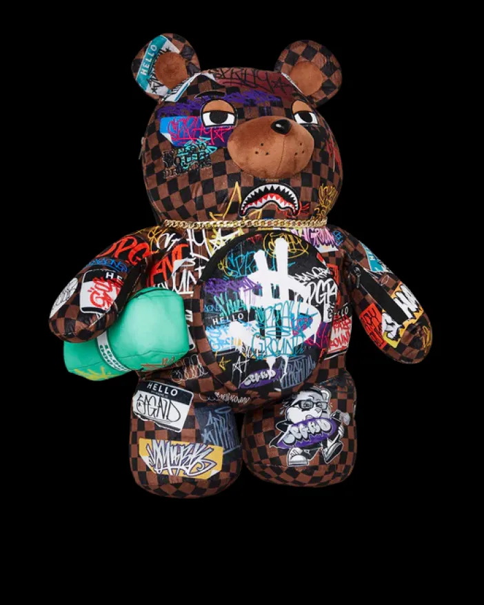 SHARKS IN PARIS THE RIZZ MONEYBEAR TEDDYBEAR BACKPACK>SPRAYGROUND Outlet