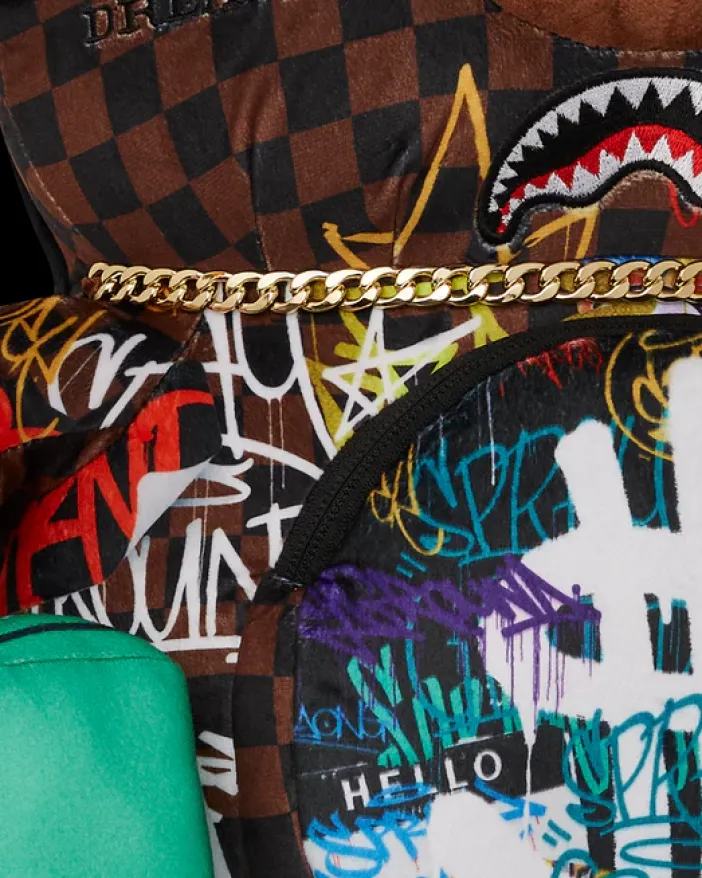 SHARKS IN PARIS THE RIZZ MONEYBEAR TEDDYBEAR BACKPACK>SPRAYGROUND Outlet