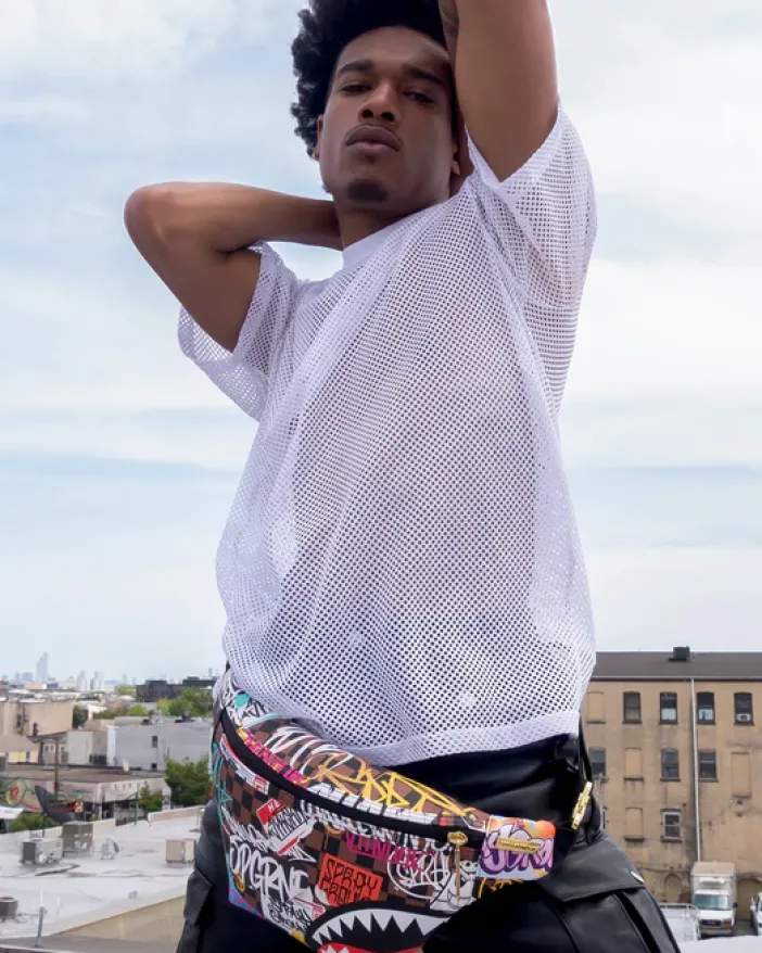 SHARKS IN PARIS THE RIZZ SAVVY CROSSBODY>SPRAYGROUND Outlet