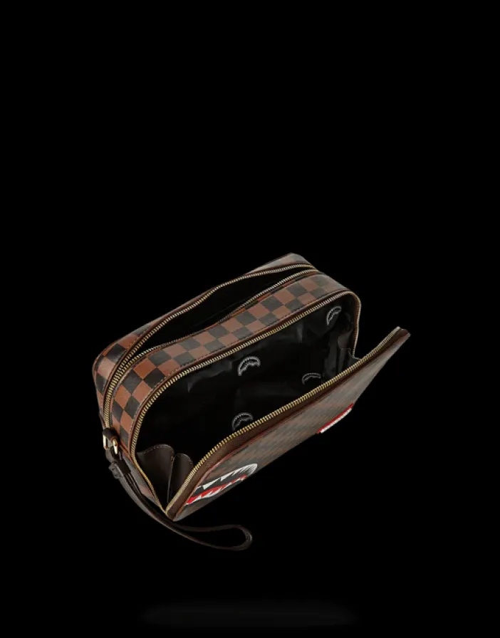 SHARKS IN PARIS TOILETRY BAG>SPRAYGROUND Discount