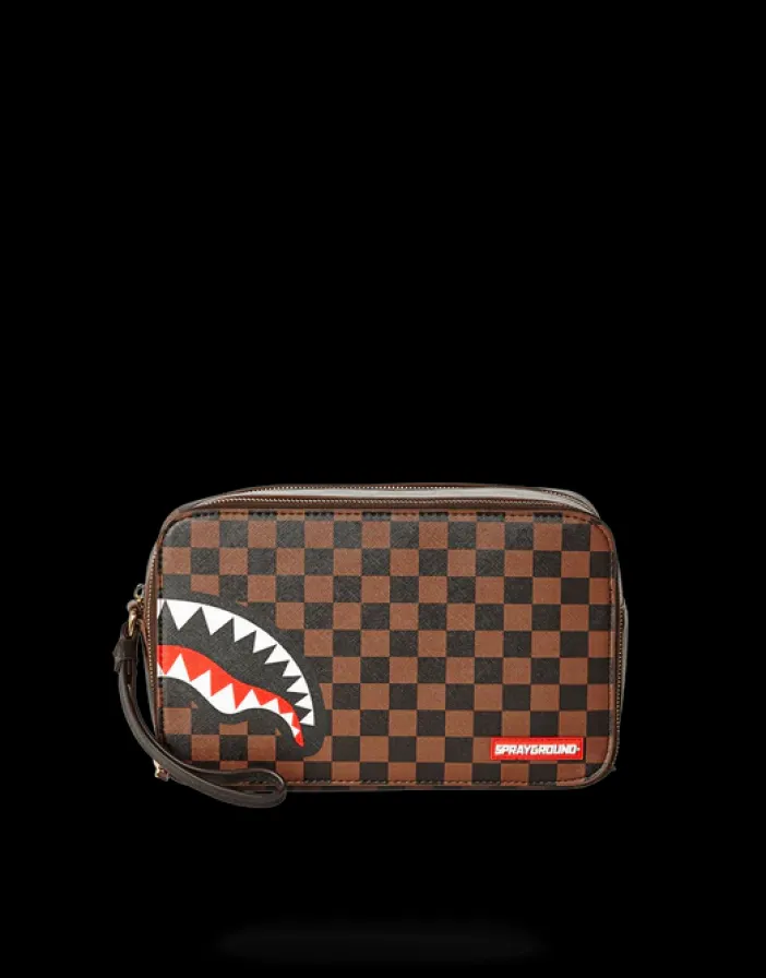 SHARKS IN PARIS TOILETRY BAG>SPRAYGROUND Discount
