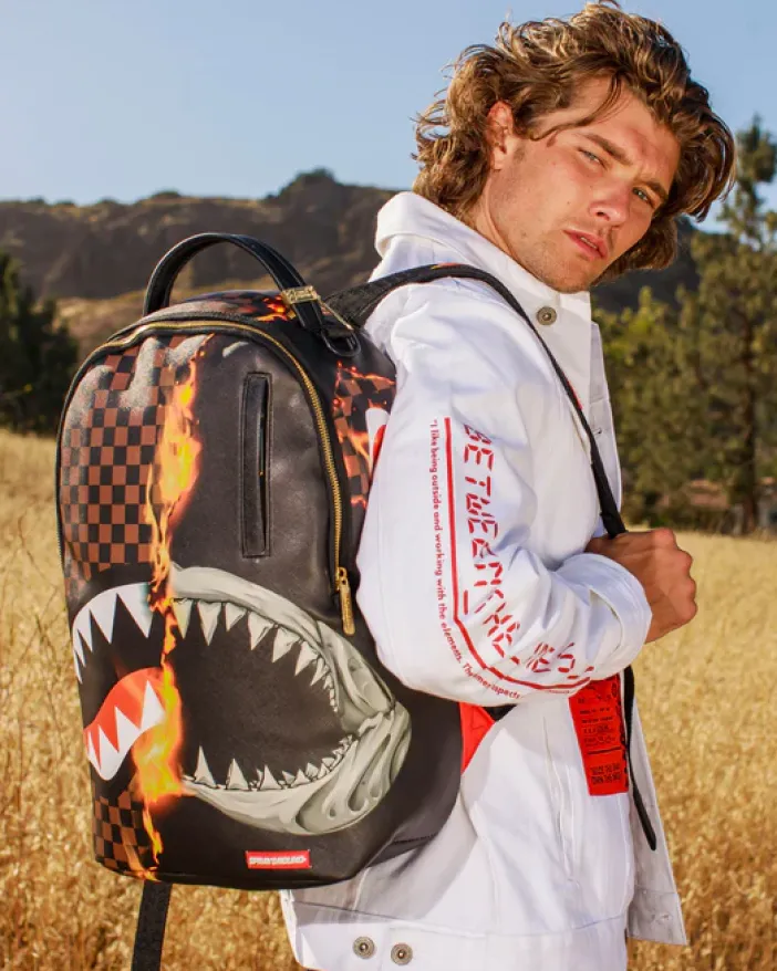 SHARKS IN PARIS UNSTOPPABLE BACKPACK (DLXV)>SPRAYGROUND Best