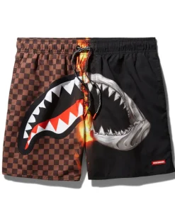 SHARKS IN PARIS UNSTOPPABLE SWIM TRUNKS>SPRAYGROUND Outlet
