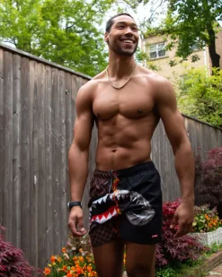 SHARKS IN PARIS UNSTOPPABLE SWIM TRUNKS>SPRAYGROUND Outlet