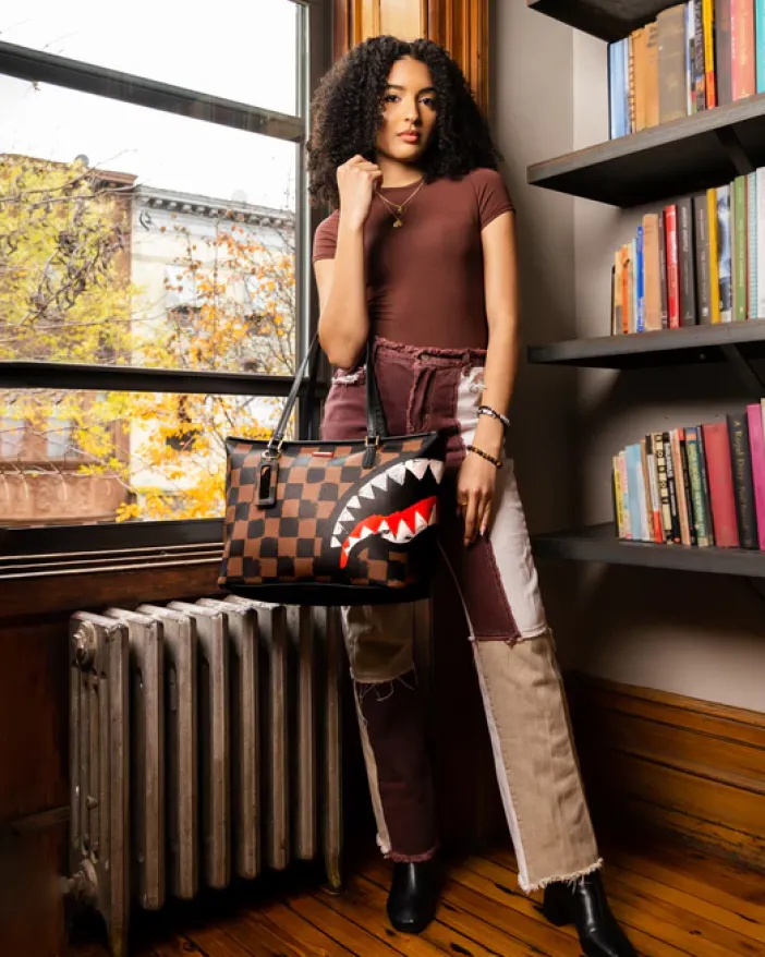 SHARKS IN PARIS VANQUISH TOTE>SPRAYGROUND Discount