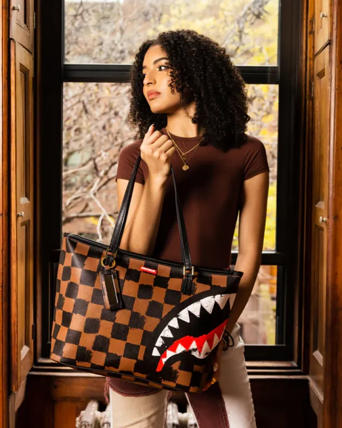 SHARKS IN PARIS VANQUISH TOTE>SPRAYGROUND Discount