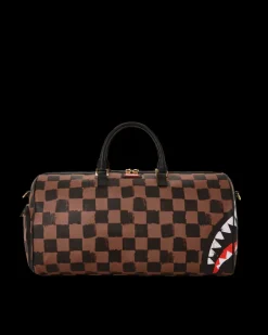 SHARKS IN PARIS VANQUISH DUFFLE>SPRAYGROUND