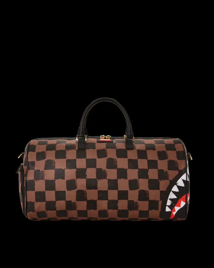 SHARKS IN PARIS VANQUISH DUFFLE>SPRAYGROUND