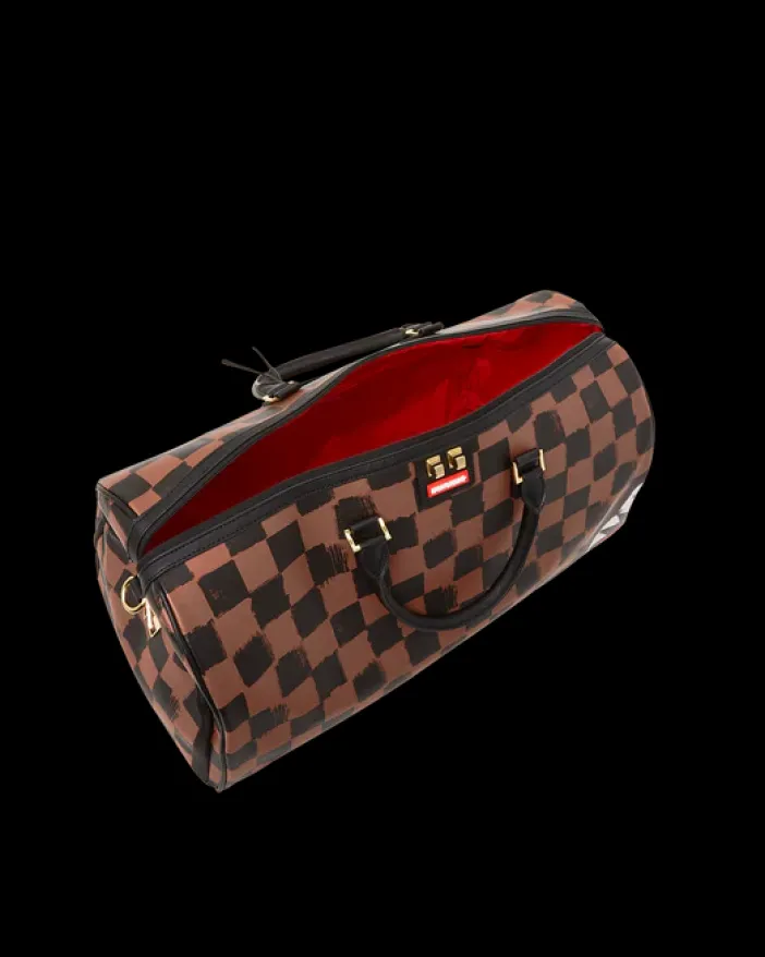 SHARKS IN PARIS VANQUISH DUFFLE>SPRAYGROUND