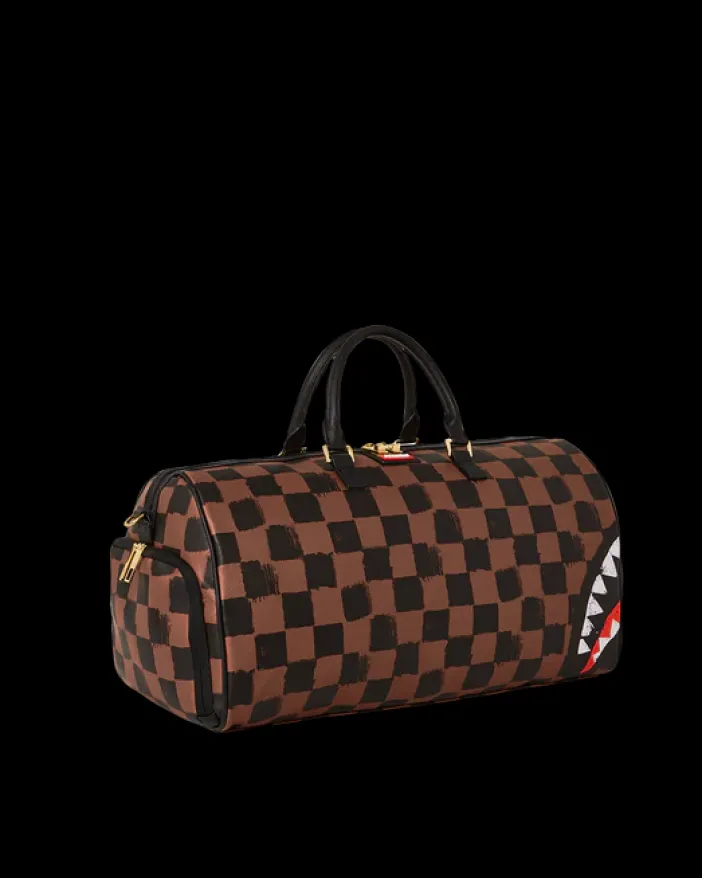 SHARKS IN PARIS VANQUISH DUFFLE>SPRAYGROUND