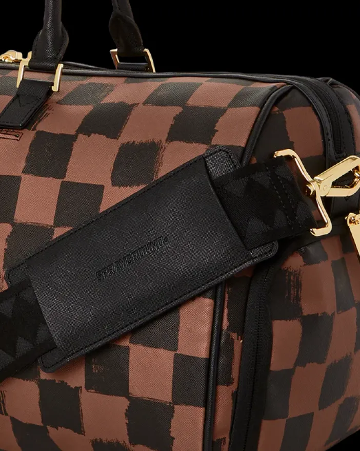 SHARKS IN PARIS VANQUISH DUFFLE>SPRAYGROUND