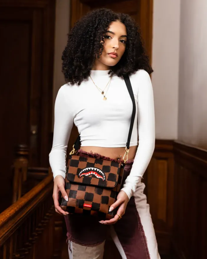 SHARKS IN PARIS VANQUISH LARGE SLING CROSSBODY>SPRAYGROUND Clearance