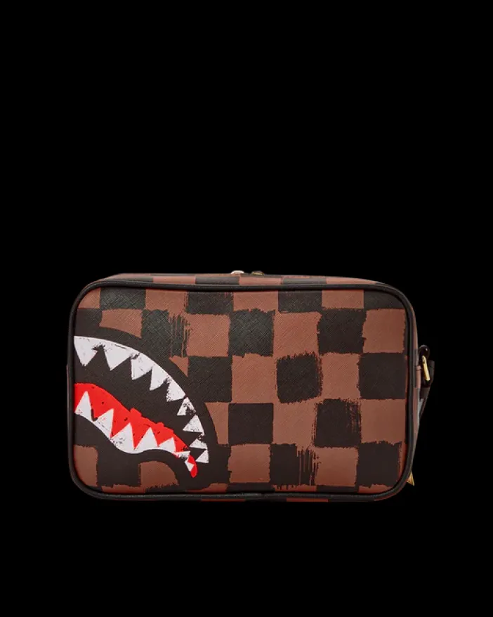SHARKS IN PARIS VANQUISH TOILETRY BAG>SPRAYGROUND New