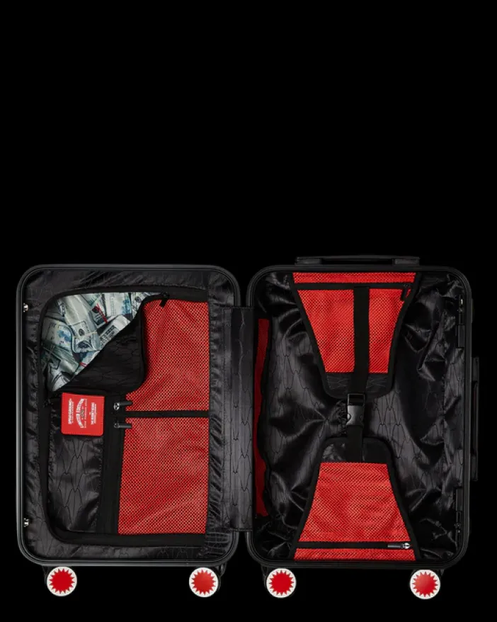 SHARKS IN PARIS VANQUISH SHARKNAUTICS HARDSHELL CARRY-ON LUGGAGE>SPRAYGROUND