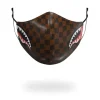 SHARKS IN PARIS VEGAN LEATHER FACE MASK>SPRAYGROUND New