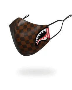 SHARKS IN PARIS VEGAN LEATHER FACE MASK><noscript><img width=