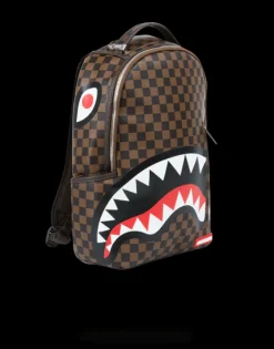 SLEEK SHARKS IN PARIS (BROWN)>SPRAYGROUND New