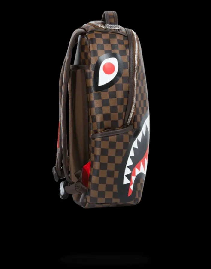 SLEEK SHARKS IN PARIS (BROWN)>SPRAYGROUND New
