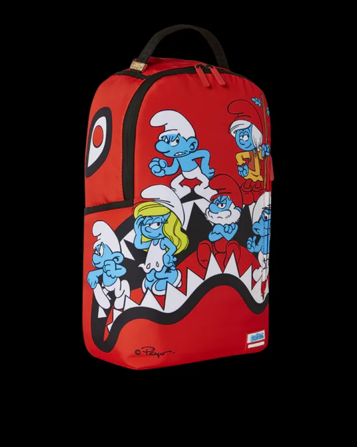 SMURFS SHARK BOUNCE BACKPACK>SPRAYGROUND New