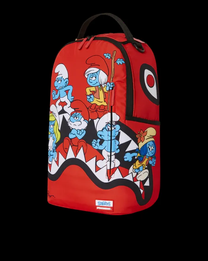 SMURFS SHARK BOUNCE BACKPACK>SPRAYGROUND New