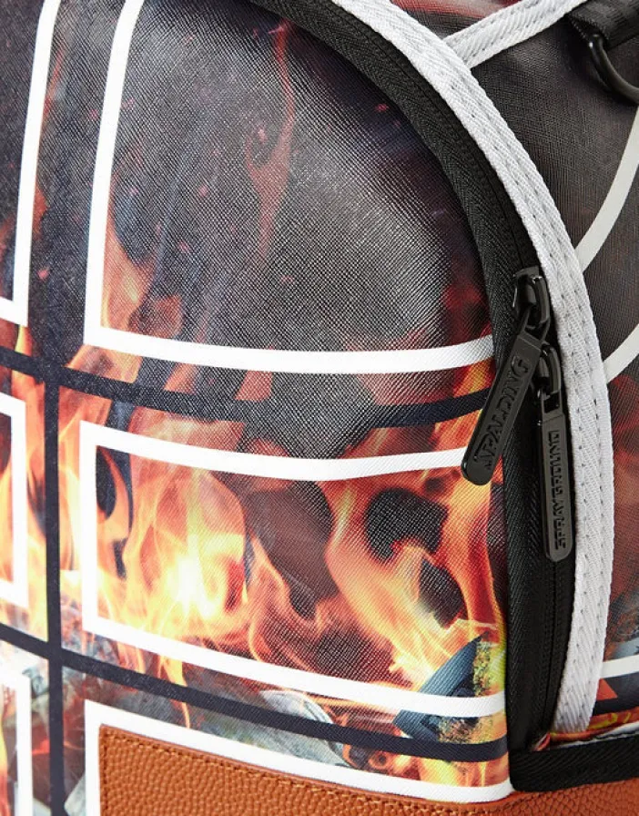 SPALDING X FIRE MONEY BACKPACK>SPRAYGROUND New