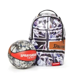 SPALDING X ONE MILLION KARAT DIAMOND BACKPACK><noscript><img width=