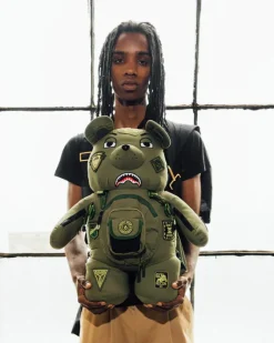 SPECIAL OPS FULL THROTTLE MONEYBEAR TEDDYBEAR BACKPACK><noscript><img width=