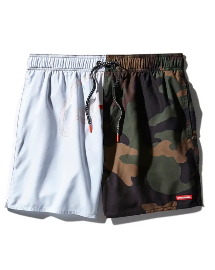 SPLIT BITE CAMO SHOTO SWIM TRUNKS>SPRAYGROUND Discount