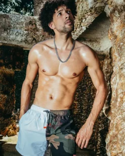SPLIT BITE CAMO SHOTO SWIM TRUNKS>SPRAYGROUND Discount